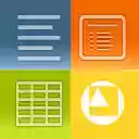 Skrin LibreOffice Editor untuk sambungan kedai web Chrome dalam OffiDocs Chromium