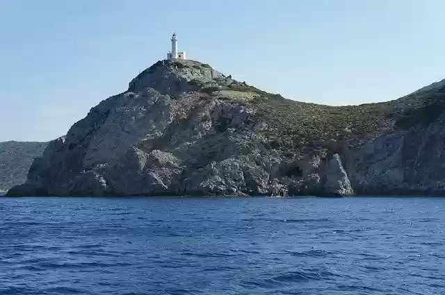 Free download Lighthouse Sea Cliff -  free photo or picture to be edited with GIMP online image editor