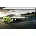 Lime Mclaren 650s in Track  screen for extension Chrome web store in OffiDocs Chromium