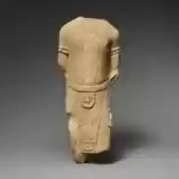 Free download Limestone statuette of a male votary in Egyptianizing dress free photo or picture to be edited with GIMP online image editor