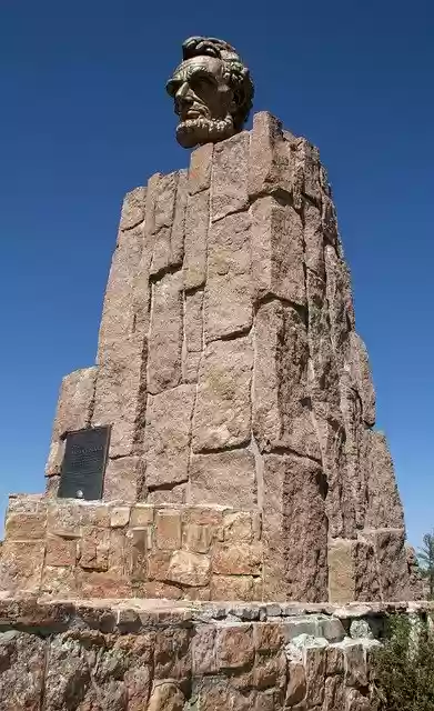 Free download Lincoln Statue President -  free photo or picture to be edited with GIMP online image editor