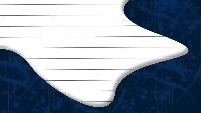 Free download Lined Paper Notebook -  free illustration to be edited with GIMP free online image editor