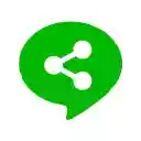 LINE Share  screen for extension Chrome web store in OffiDocs Chromium