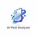 LinkedIn AI Post Analyzer  screen for extension Chrome web store in OffiDocs Chromium