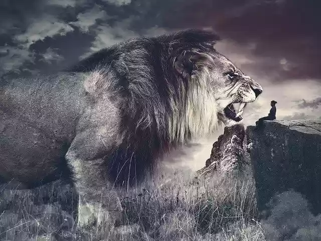 Free download Lion Man Sculpture -  free free photo or picture to be edited with GIMP online image editor