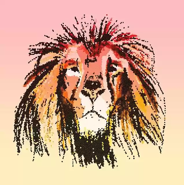 Free download Lion Predator Dangerous -  free illustration to be edited with GIMP free online image editor