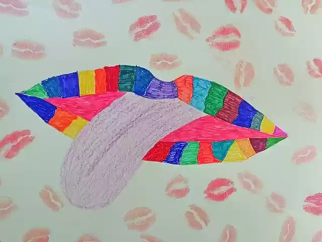 Free download Lips Mouth Body Parts -  free illustration to be edited with GIMP free online image editor