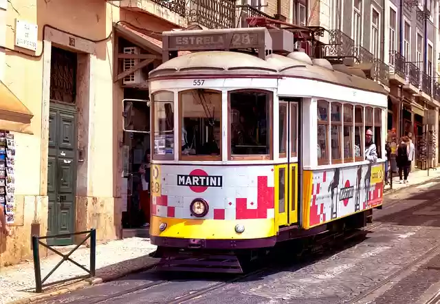 Free download lisbon portugal tram tram 28 free picture to be edited with GIMP free online image editor