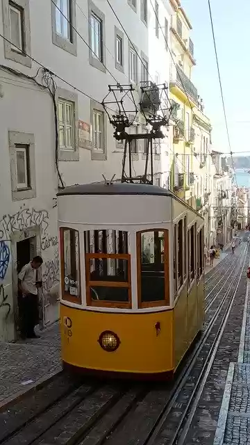Free download Lisbon Tram Elevator -  free photo or picture to be edited with GIMP online image editor