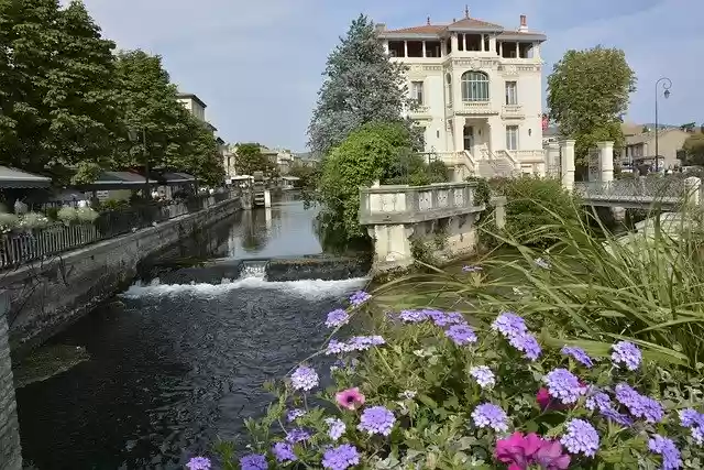 Free download Lisle Sur Sorgue Channel Beautiful -  free photo or picture to be edited with GIMP online image editor
