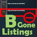 Listings B Gone  screen for extension Chrome web store in OffiDocs Chromium