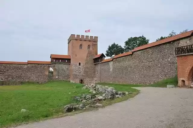 Free download Lithuania Miedniki Castle The -  free free photo or picture to be edited with GIMP online image editor