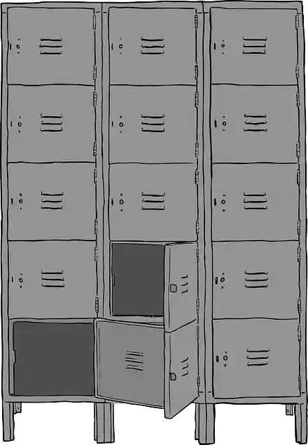 Free download Lockers Metal Cabinet - Free vector graphic on Pixabay free illustration to be edited with GIMP free online image editor