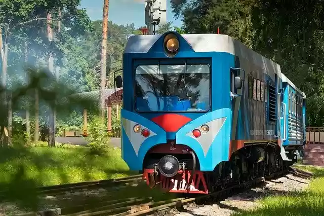 Free download Locomotive Diesel Rails -  free photo or picture to be edited with GIMP online image editor