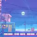 Lofi Tokyo City Japanese Live Wallpaper  screen for extension Chrome web store in OffiDocs Chromium