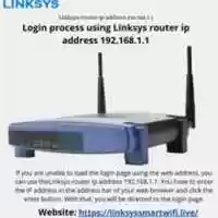 Free download Login process using Linksys router ip address 192.168.1.1 free photo or picture to be edited with GIMP online image editor