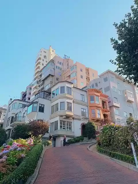 Free download Lombard Street Beautiful -  free free photo or picture to be edited with GIMP online image editor