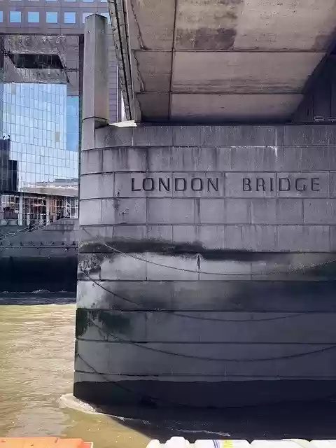 Free download London Bridge River -  free photo or picture to be edited with GIMP online image editor