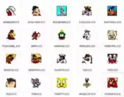 Free download Looney Toons Windows 95 Icons free photo or picture to be edited with GIMP online image editor