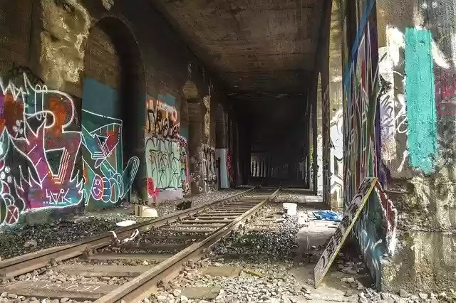 Free download Lost Places Tunnel Old -  free photo or picture to be edited with GIMP online image editor