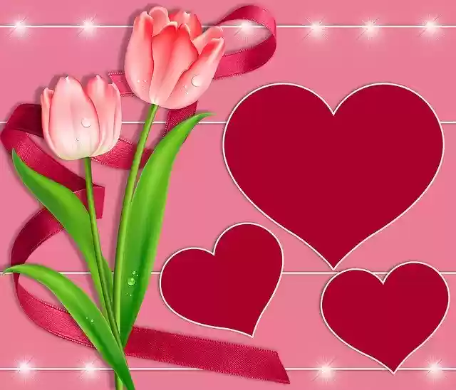 Free download Love Romantic Flower -  free illustration to be edited with GIMP free online image editor