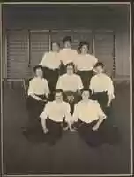 Free download Lowell Normal School, Lowell, MA. Womens basketball team 1905. (003) free photo or picture to be edited with GIMP online image editor