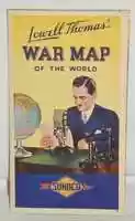 Free download Lowell Thomas Sunoco War Map, 1943 free photo or picture to be edited with GIMP online image editor