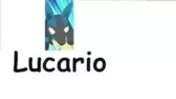 Free download Lucario With No Eyes free photo or picture to be edited with GIMP online image editor