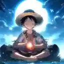 Luffy Moonlight Meditation Live Wallpaper  screen for extension Chrome web store in OffiDocs Chromium