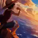 Luffy Sunset Live Wallpaper  screen for extension Chrome web store in OffiDocs Chromium