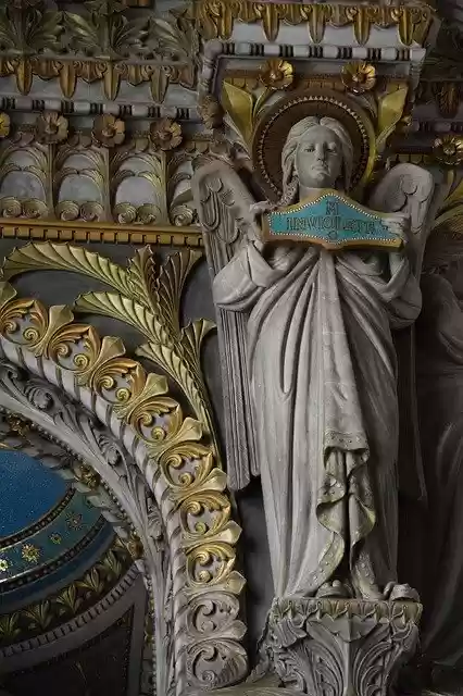 Free download Lyon Fourviere Mary -  free free photo or picture to be edited with GIMP online image editor