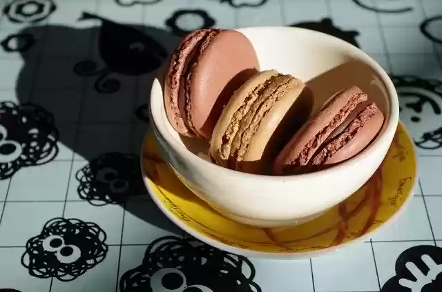 Muat turun percuma Macaron Breakfast Sweet - foto atau gambar percuma untuk diedit dengan editor imej dalam talian GIMP