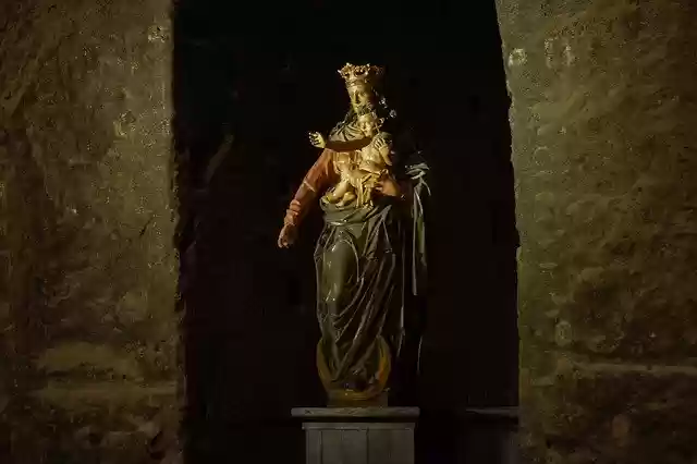 Free download Madonna Virgin Mary Statue -  free photo or picture to be edited with GIMP online image editor