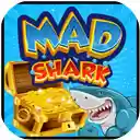 Mad Shark Game Gather Fish and Avoid Dangerous Obstacles!  screen for extension Chrome web store in OffiDocs Chromium