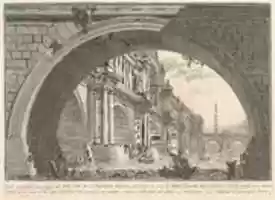 Free download Magnificent bridge with loggias, and arches erected by a Roman Emperor . . . (Ponte magnfiico con Logge, ed Archi erretto da un Imperatore Romane . . .) free photo or picture to be edited with GIMP online image editor