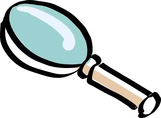Free download Magnifying Glass Magnifier - Free vector graphic on Pixabay free illustration to be edited with GIMP free online image editor