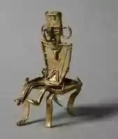 Free download Male Figure on Stool (tunjo) free photo or picture to be edited with GIMP online image editor