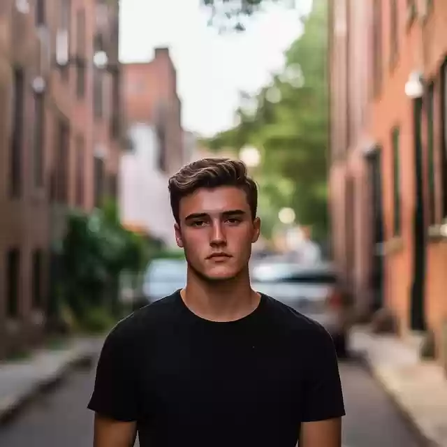 Free download male model street portrait urban free picture to be edited with GIMP free online image editor