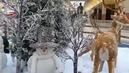 Téléchargement gratuit Mall Christmas Snowman - vidéo gratuite à éditer avec l'éditeur vidéo en ligne OpenShot