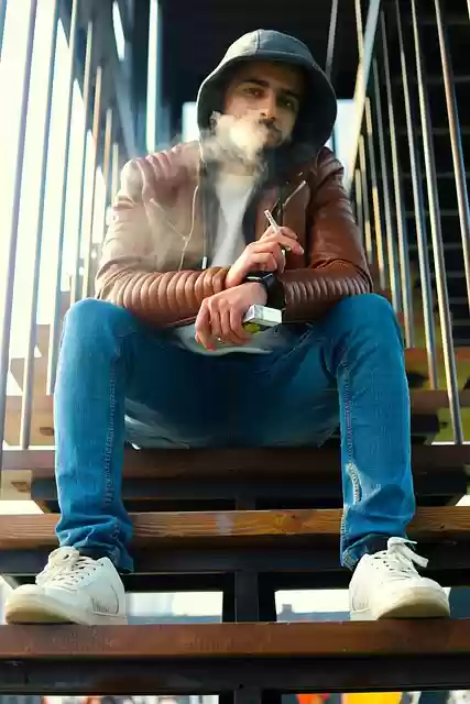 Free download man cap smoke model casual free picture to be edited with GIMP free online image editor