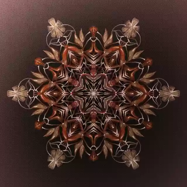 Free download Mandala Blossom Bloom -  free illustration to be edited with GIMP free online image editor