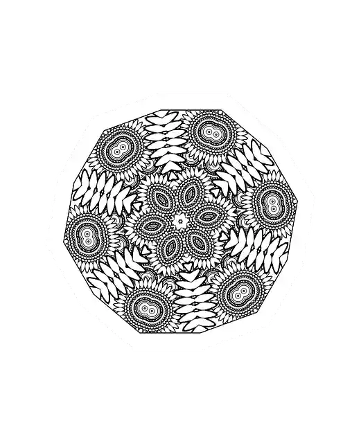 Free download Mandala Flower Pretty -  free illustration to be edited with GIMP free online image editor