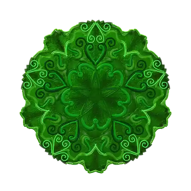 Free download Mandala Ornament Green -  free illustration to be edited with GIMP free online image editor
