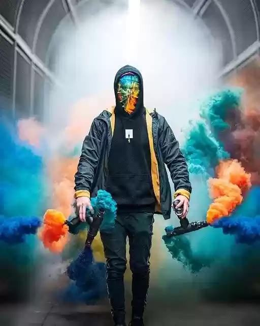 Free download man fashion smoke bombs color bombs free picture to be edited with GIMP free online image editor