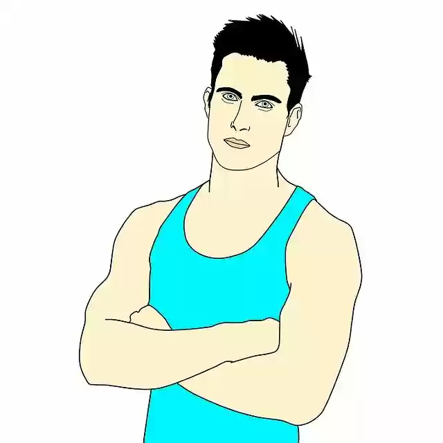 ດາວໂຫຼດຟຣີ Man Illustration Bodybuilding - illustration free to be edited with GIMP free online image editor