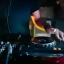 Man in Blue Crew Neck T shirt Playing Dj Controller  screen for extension Chrome web store in OffiDocs Chromium