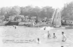 Free download Manitou Beach Toboggan C 1930 free photo or picture to be edited with GIMP online image editor