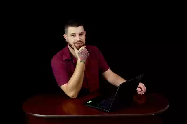 Free download man model portrait pose tattoo free picture to be edited with GIMP free online image editor