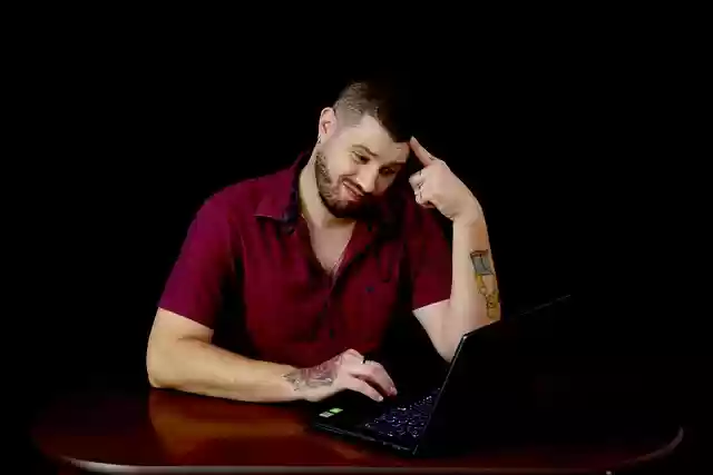 Free download man model portrait pose thinking free picture to be edited with GIMP free online image editor