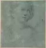 Free download Man on Horseback, Study of a Mans Head (recto); Head of a Young Woman (verso) free photo or picture to be edited with GIMP online image editor